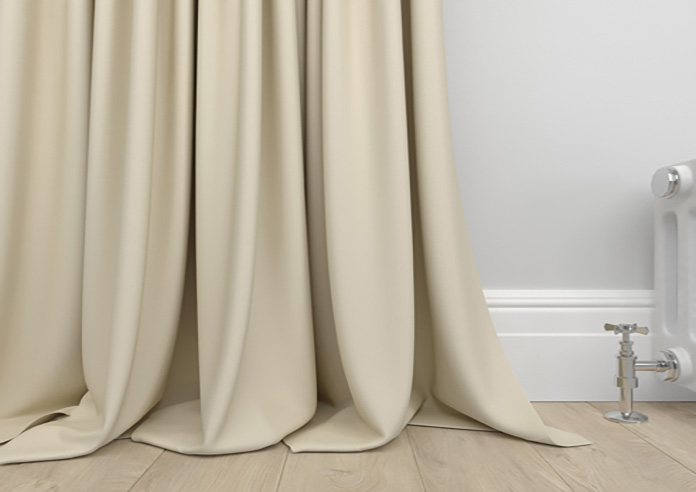 Kyoto Faux Silk, Sand - Made to Measure Curtains - Image 6